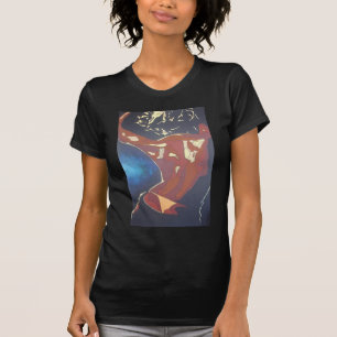 T-shirt Dancefloor Diva Vacances d'été Art Abstrait