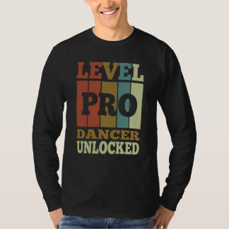 T-shirt Dancer Pro Unlocked Vintage Style Unique