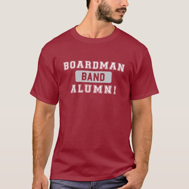 T-shirt d'anciennes élèves de boardman (Devant)