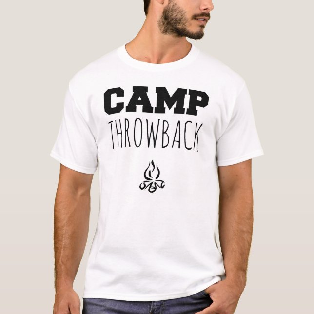 T-shirt d'ANCIENNES ÉLÈVES de régression de camp (Devant)