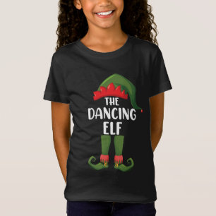 T-Shirt Dancing Elf Famille de jumelage Groupe Noël
