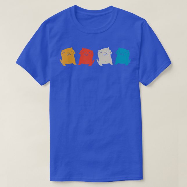 T-shirt Dancing Funny Cats Disco Cat Meme Retro Party Ca (Design devant)