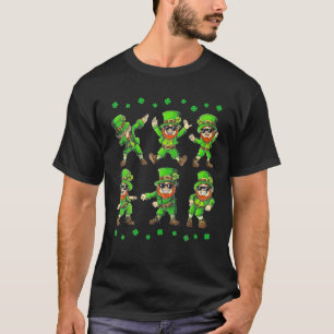 T-shirt Dancing Leprechauns Saint Patrick's Day Shamrock