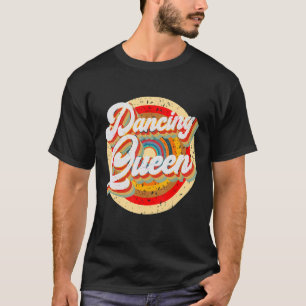 T-shirt Dancing Queen Roller Disco les années 70 Costume P