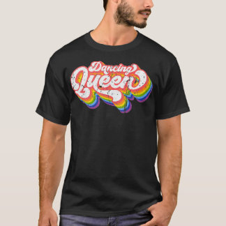 T-shirt Dancing Queen Roller Disco les années 70 Costume P