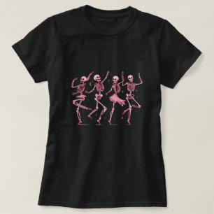 T-shirt Dancing rose Skeletons