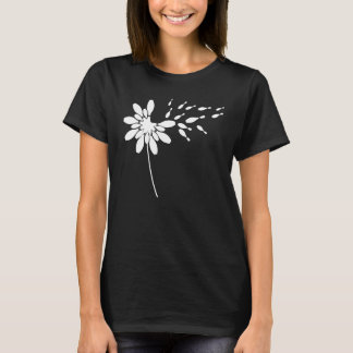 T-shirt Dandelion Bowling Team Joueur Vêtements Gear Pin B