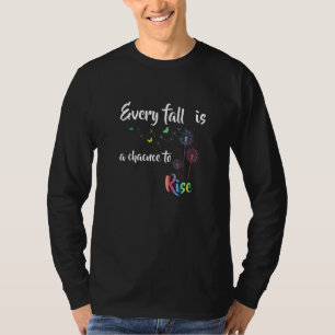 T-shirt Dandelion Fleur Imprimer Chance Lucrative Chance D