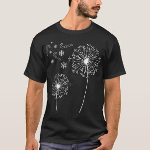 T-shirt Dandelion Flo de neige bonbons de Noël Dandelion F