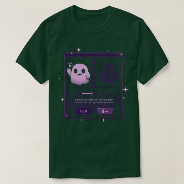 T-shirt Dandere Ghost (Design devant)
