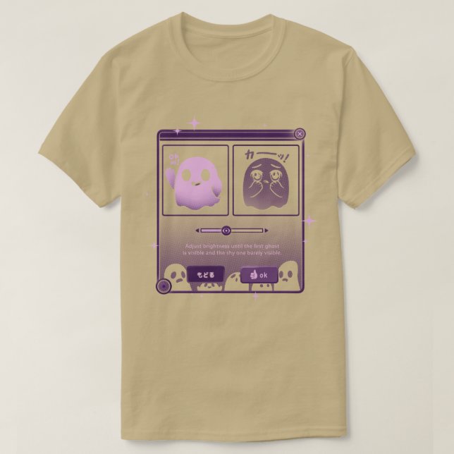 T-shirt Dandere Ghost (Design devant)