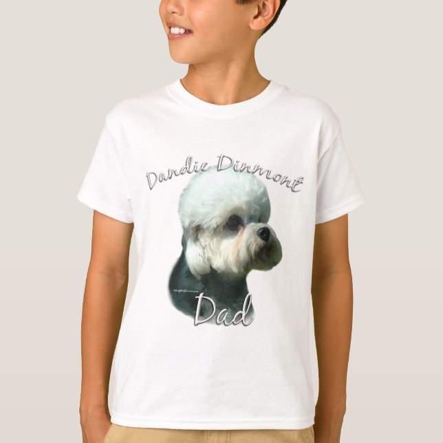 T-shirt Dandie Dinmont Terrier Papa 2 (Devant)