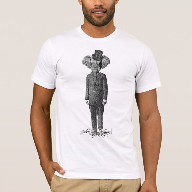T-shirt Dandy éléphant (Devant)
