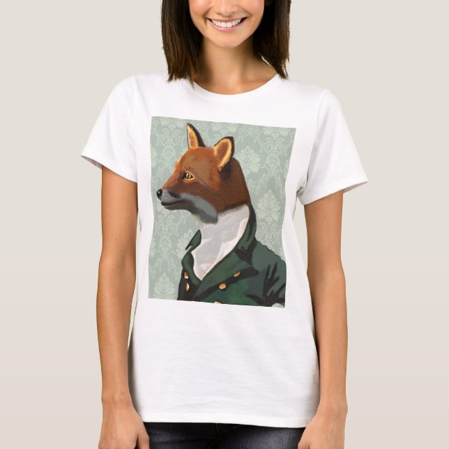T-shirt Dandy Fox Portrait 2 (Devant)