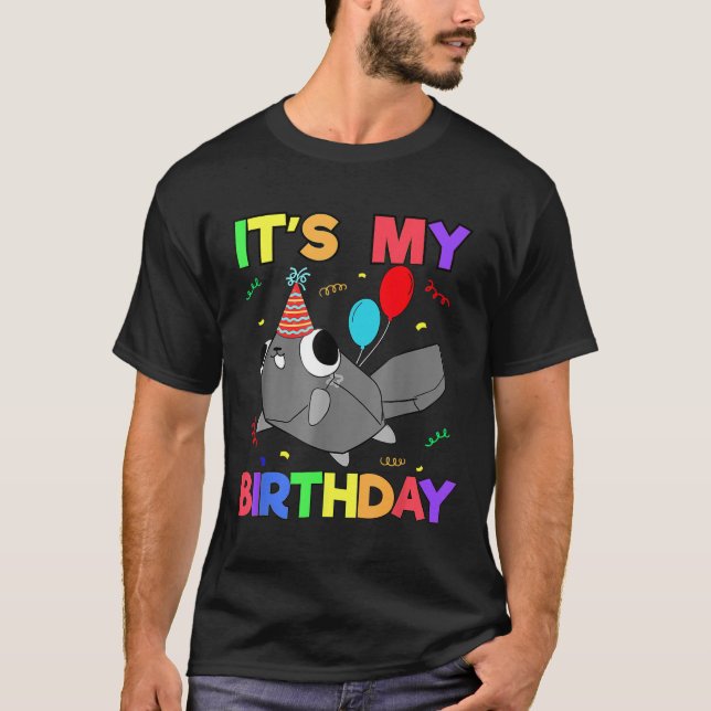 T-shirt Dandys World Pebble Décoration Anniversaire Pour E (Devant)