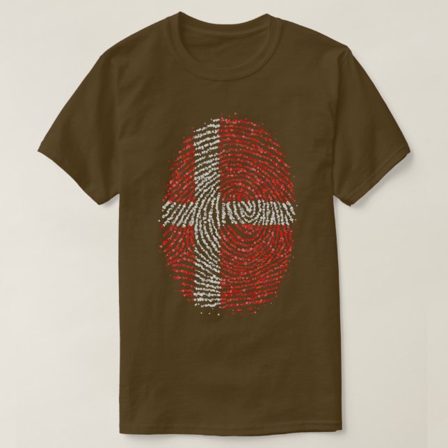 T-shirt Dane Danemark Dane Dane Danemark (Design devant)