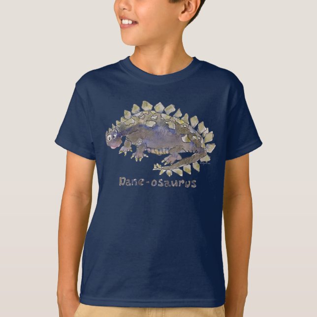 T-shirt Dane-osaurus Dinosaure (Devant)
