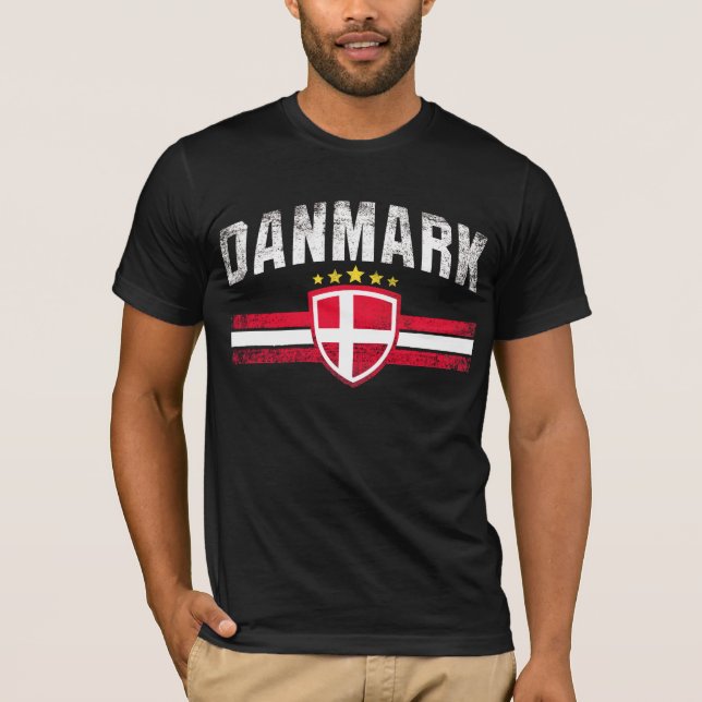 T-shirt Danemark (Devant)