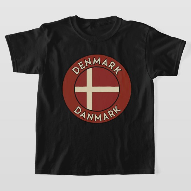 T-shirt Danemark Danmark  (Poser)