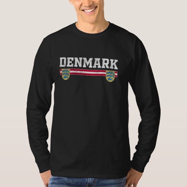 T-shirt Danemark Danmark (Devant)