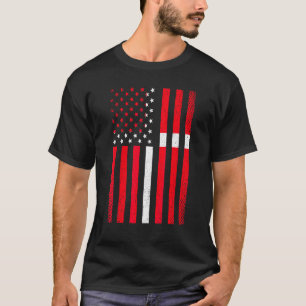 T-shirt Danemark Football Américain Flag Football Danemark