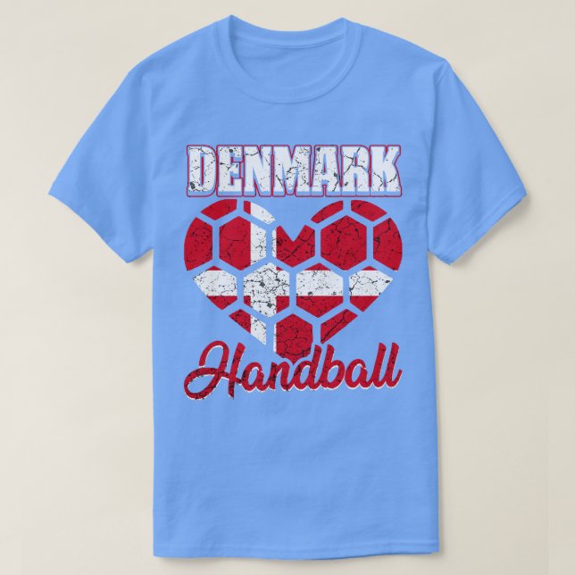 T-shirt Danemark Handball 4 (Design devant)