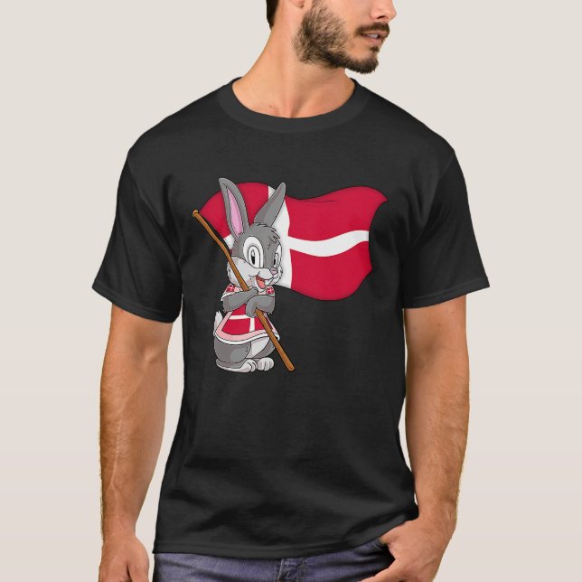 T-shirt Danemark Lapin (Devant)