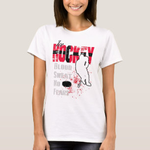 T-shirt Danemark Supporter Chute de sang Pas de crainte Ho