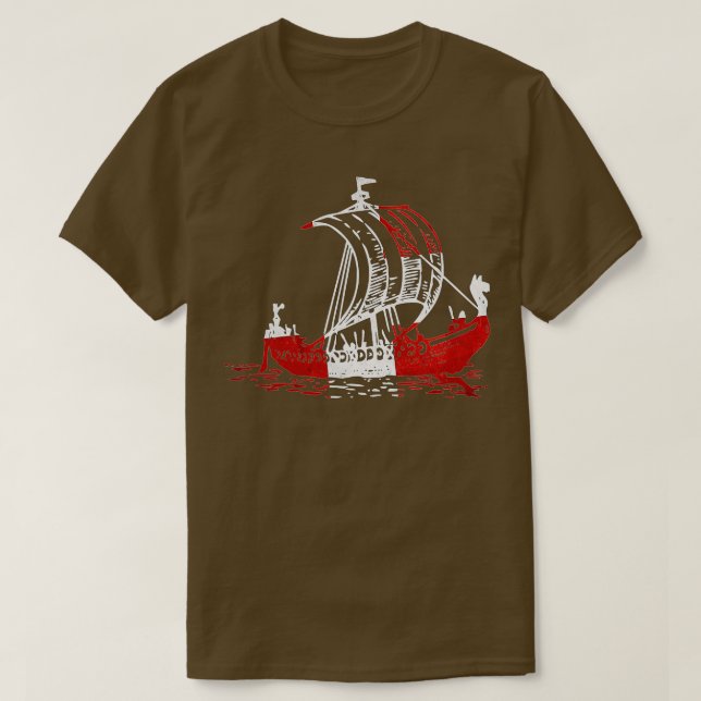 T-shirt Danemark Viking Danemark Viking Danemark (Design devant)