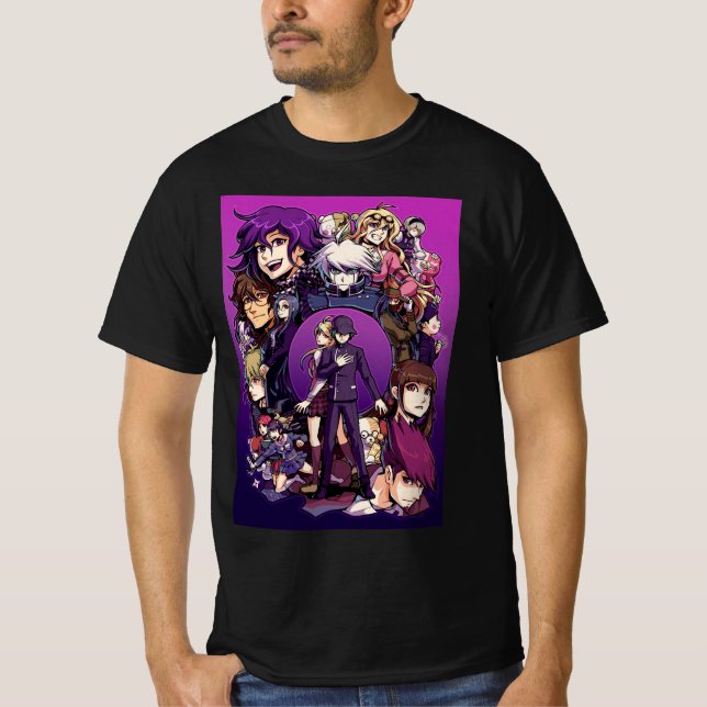 T-shirt Danganronpa heureux (Devant)