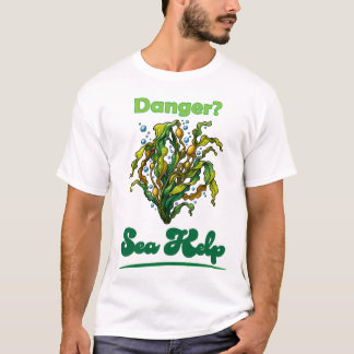 T-shirt Danger? Algue marine