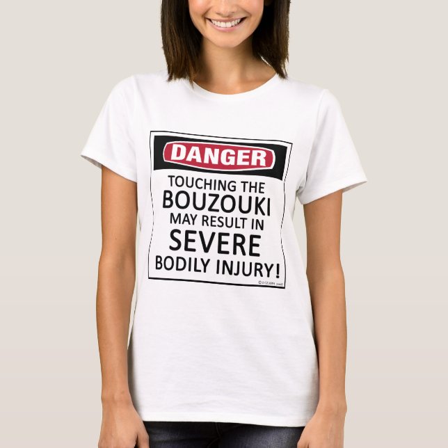 T-shirt Danger Bouzouki (Devant)
