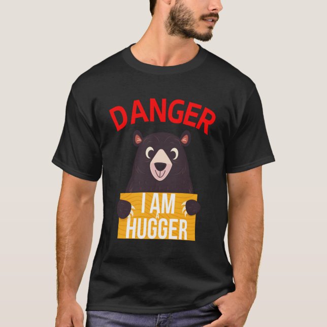 T-shirt Danger Je Suis Un Gros (Devant)