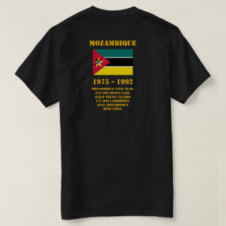 T-shirt Danger Mines, Mozambique