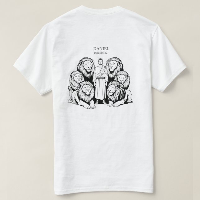 T-shirt Daniel 6:22 (Design dos)