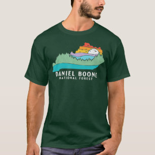 T-shirt Daniel Boone Forest Kentucky Outdoors State Nature