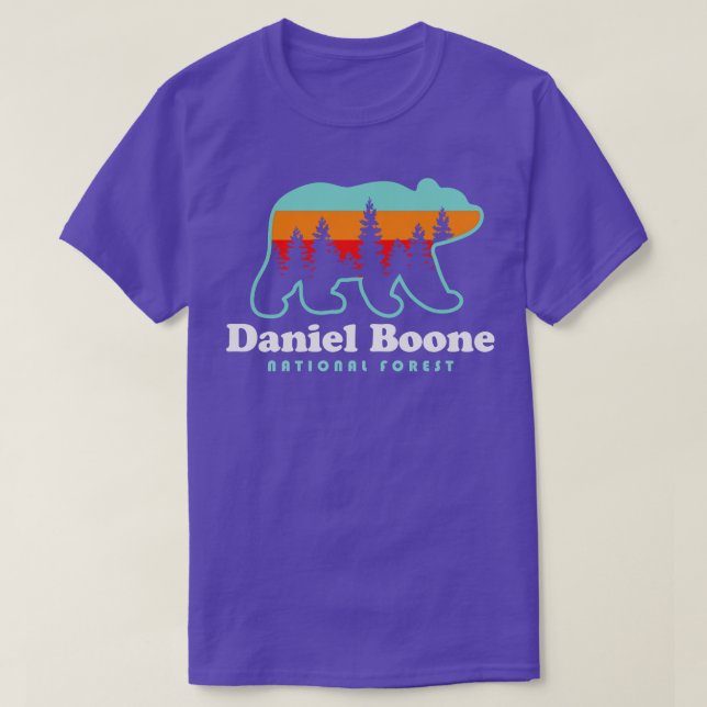 T-shirt Daniel Boone Forêt nationale Rivière Rouge Gorge N (Design devant)