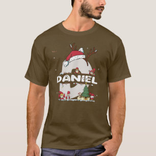 T-shirt Daniel Christmas w Daniel Nom pour les Noël drôles