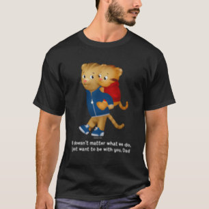 T-shirt Daniel Et Papa Tiger Dark