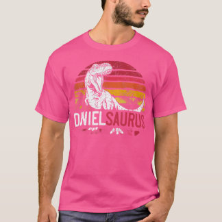 T-shirt Daniel Saurus Funny Dinosaure personnalisé T Rex N