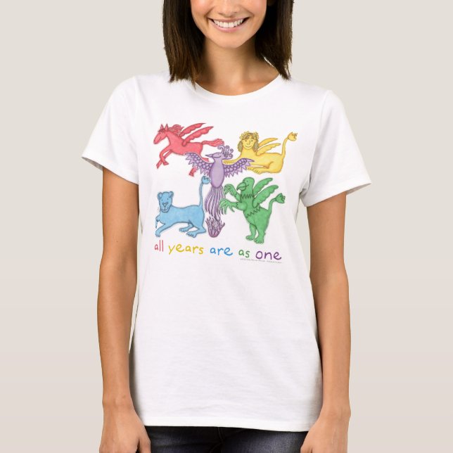 T-shirt d'animaux de classe (disponible dans (Devant)