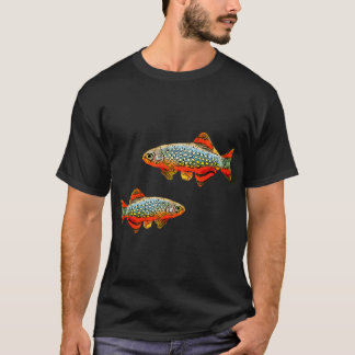 T-shirt Danios perle céleste