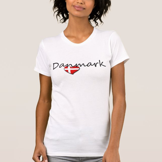 T-shirt Danmark (Devant)