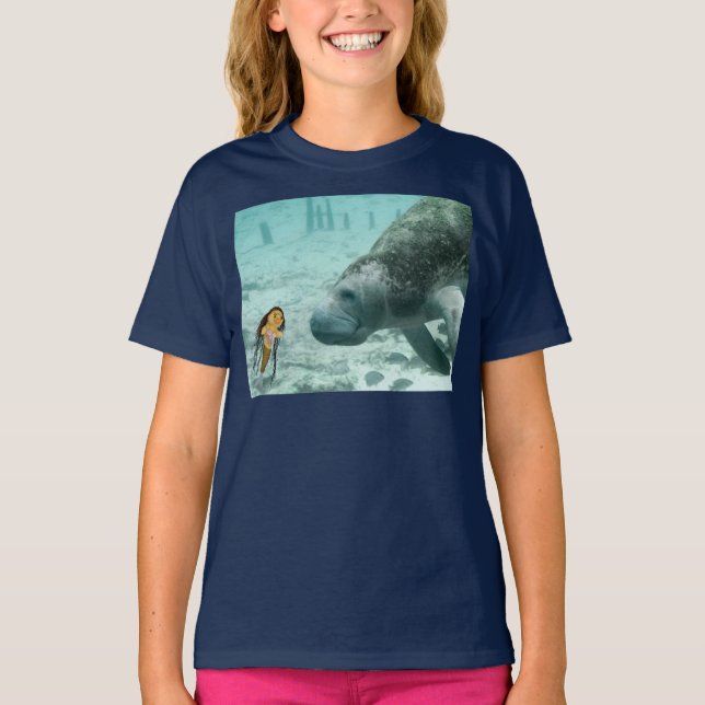 T-shirt Danni la Sirène (Devant)