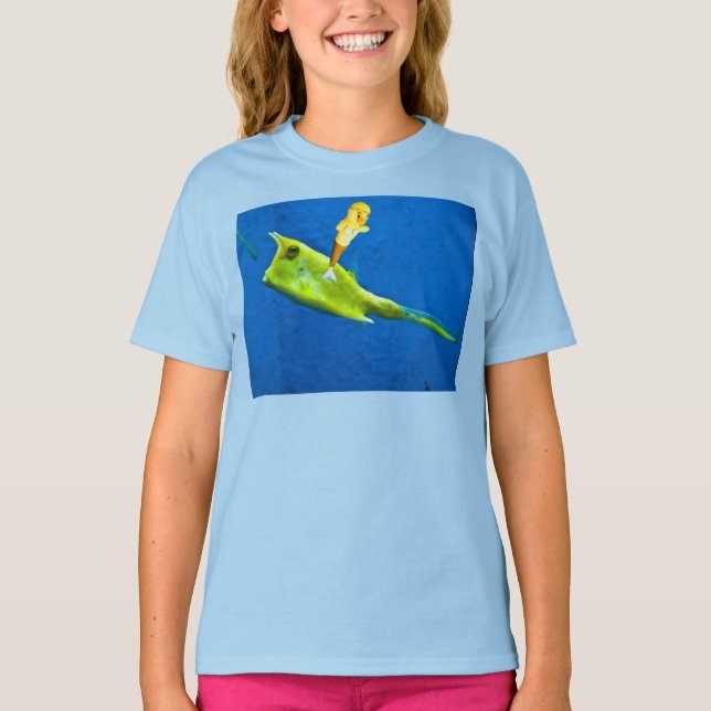 T-shirt Danni la Sirène (Devant)