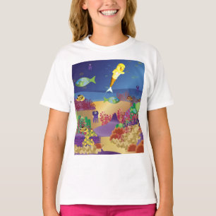 T-shirt Danni la Sirène sous l'eau