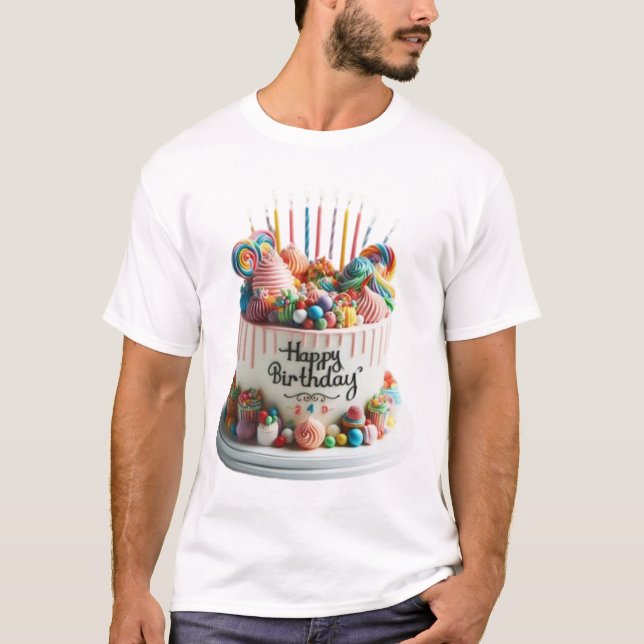 T-shirt d'anniversaire (Devant)