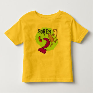 T-shirt d'anniversaire de 2 YO