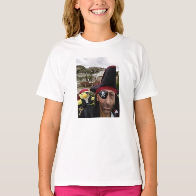 T-Shirt Danny Duck le Pirate (Devant)