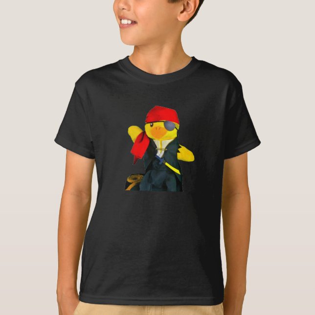 T-shirt Danny Duck le pirate (Devant)
